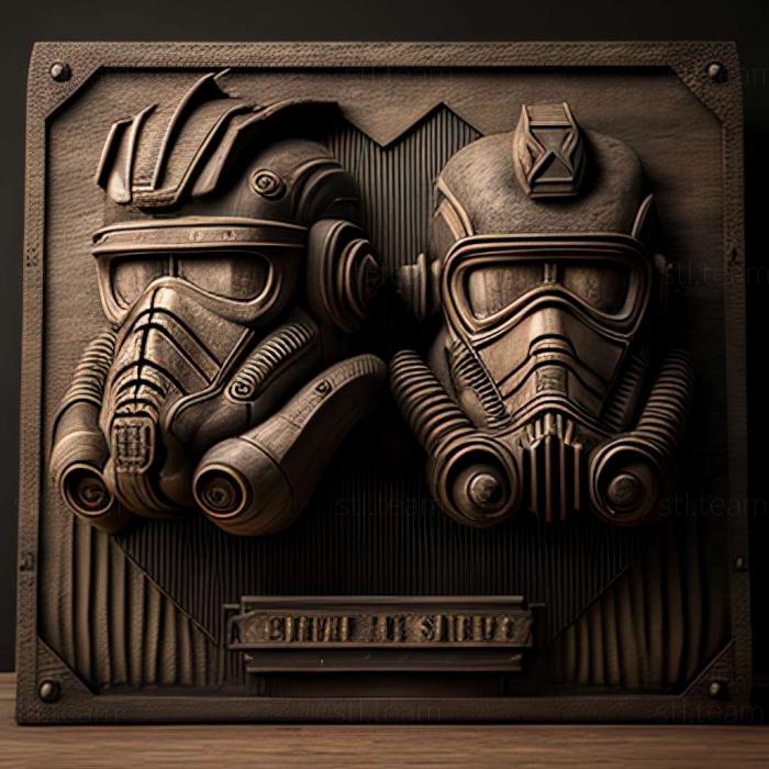 3D модель Гра Fallout Brotherhood of Steel (STL)